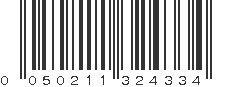 UPC 050211324334