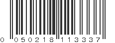 UPC 050218113337