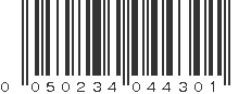 UPC 050234044301