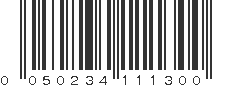 UPC 050234111300