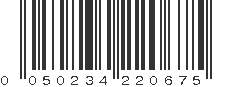 UPC 050234220675