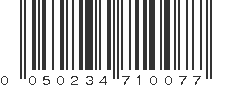 UPC 050234710077