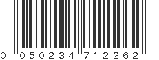 UPC 050234712262