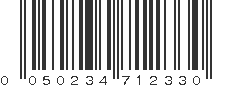 UPC 050234712330