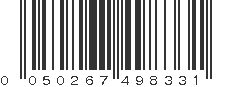 UPC 050267498331