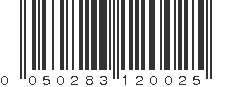 UPC 050283120025