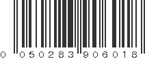 UPC 050283906018