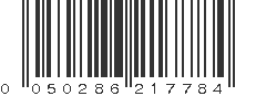 UPC 050286217784