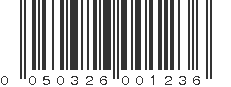 UPC 050326001236