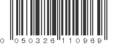 UPC 050326110969