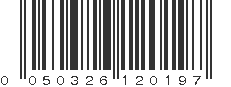 UPC 050326120197