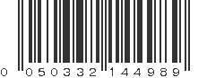 UPC 050332144989