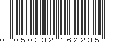 UPC 050332162235