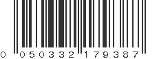 UPC 050332179387