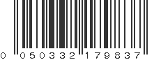 UPC 050332179837