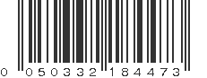 UPC 050332184473