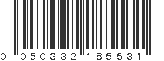 UPC 050332185531