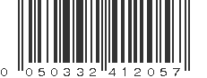 UPC 050332412057