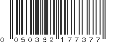 UPC 050362177377