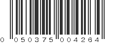 UPC 050375004264