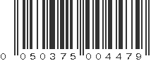 UPC 050375004479