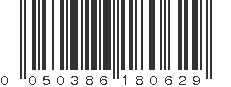 UPC 050386180629