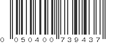 UPC 050400739437