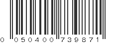 UPC 050400739871