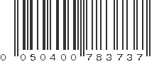 UPC 050400783737