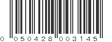 UPC 050428003145