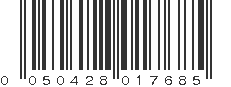 UPC 050428017685