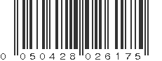 UPC 050428026175