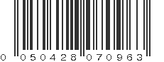 UPC 050428070963