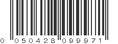 UPC 050428099971