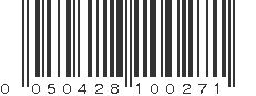 UPC 050428100271