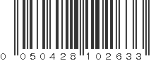 UPC 050428102633