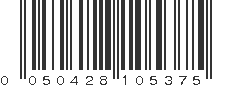 UPC 050428105375