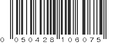 UPC 050428106075