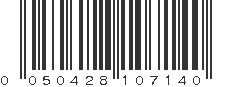 UPC 050428107140