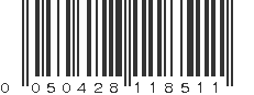 UPC 050428118511