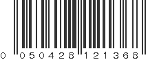 UPC 050428121368