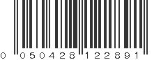 UPC 050428122891