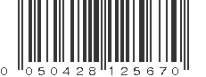 UPC 050428125670
