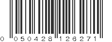 UPC 050428126271