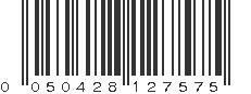 UPC 050428127575