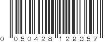 UPC 050428129357