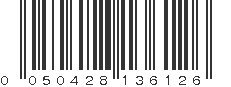 UPC 050428136126