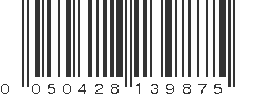 UPC 050428139875