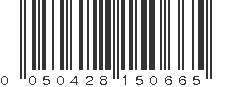 UPC 050428150665