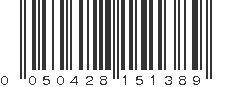 UPC 050428151389